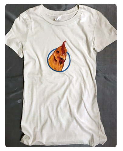 angry chicken