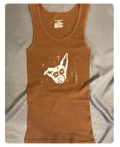 brown white tank