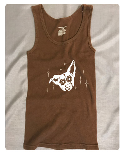 dbrown white tank