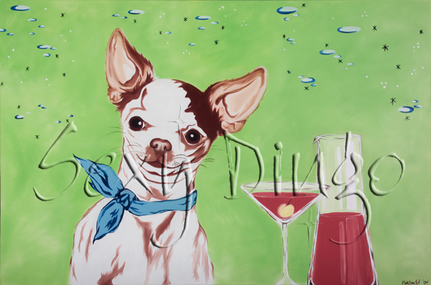 Martini Dog Jacque