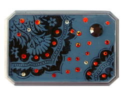 Belt Buckle Hand Painted