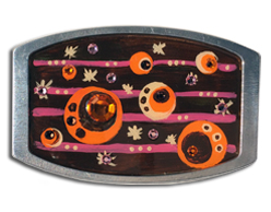 belt buckle orange orbit