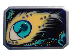 Belt Buckle Hand Painted