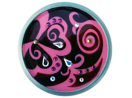 Belt Buckle Hand Painted