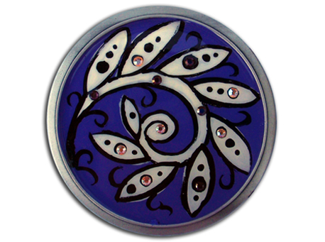 Belt Buckle Hand Painted