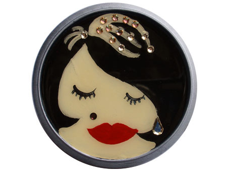 Belt Buckle Hand Painted